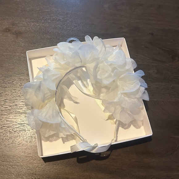 NWT Edgehill Collection headpiece color ivory - Picture 3 of 6